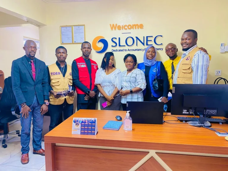 SLONEC hosting The Orphan Empowerment Society Sierra Leone (TOES) at the SLONEC office