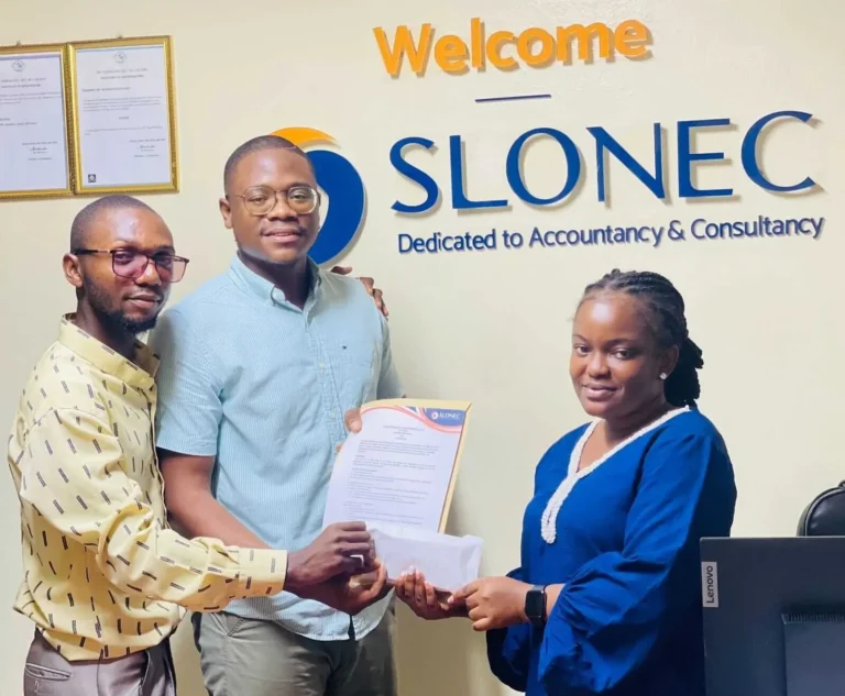 SLONEC signing a partnership with Oktoba Carnival at the SLONEC office
