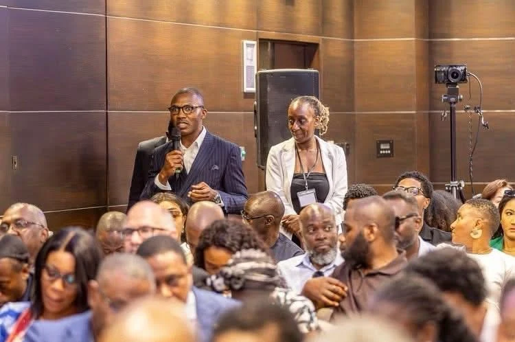 Ishmael Bangura at the Sierra Leone Diaspora Investment Conference, London, June 2026