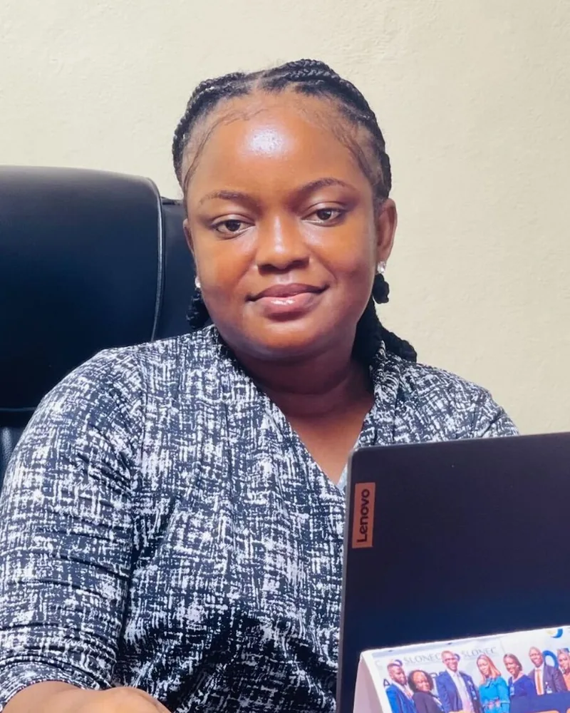 Princess M. Sawyerr Esq., Head of Legal & Compliance at SLONEC