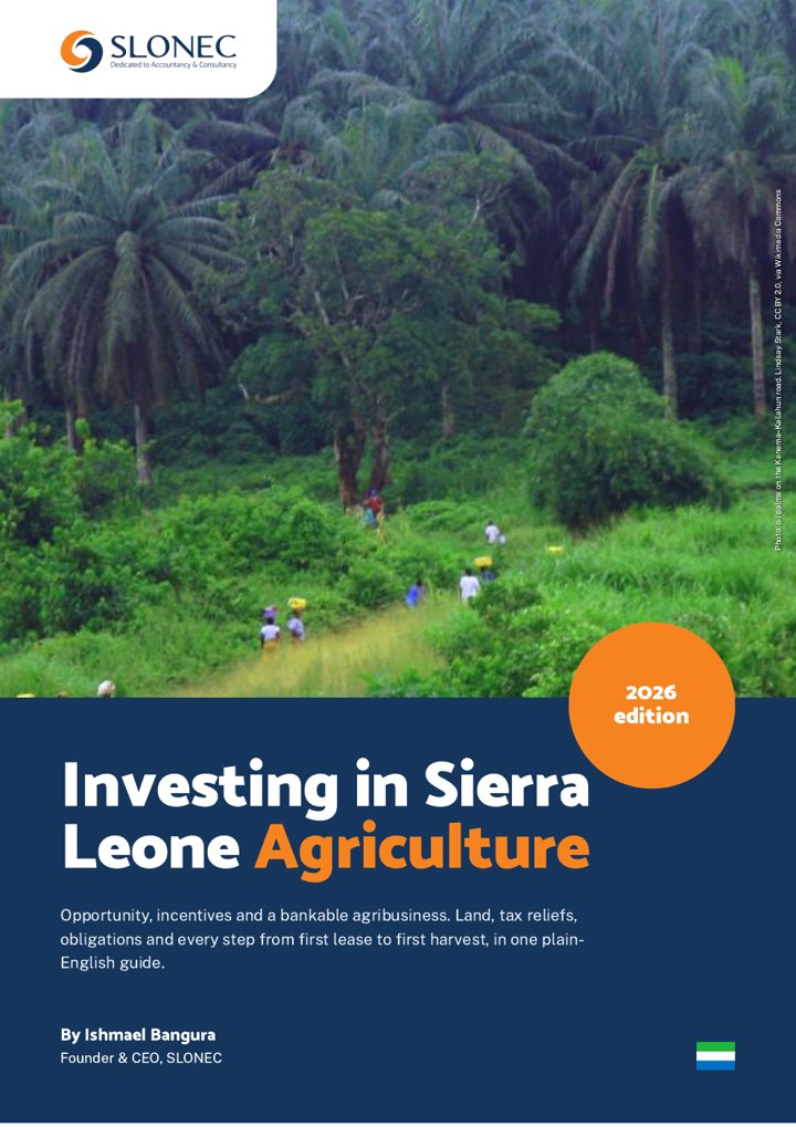 Cover of Investing in Sierra Leone Agriculture