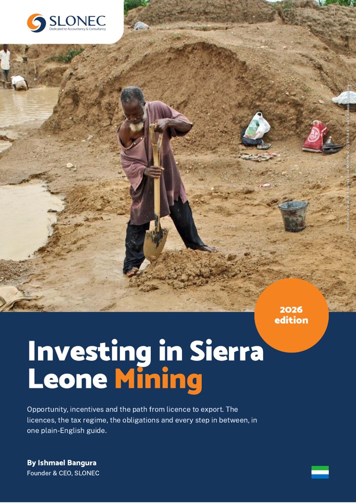 Cover of Investing in Sierra Leone Mining